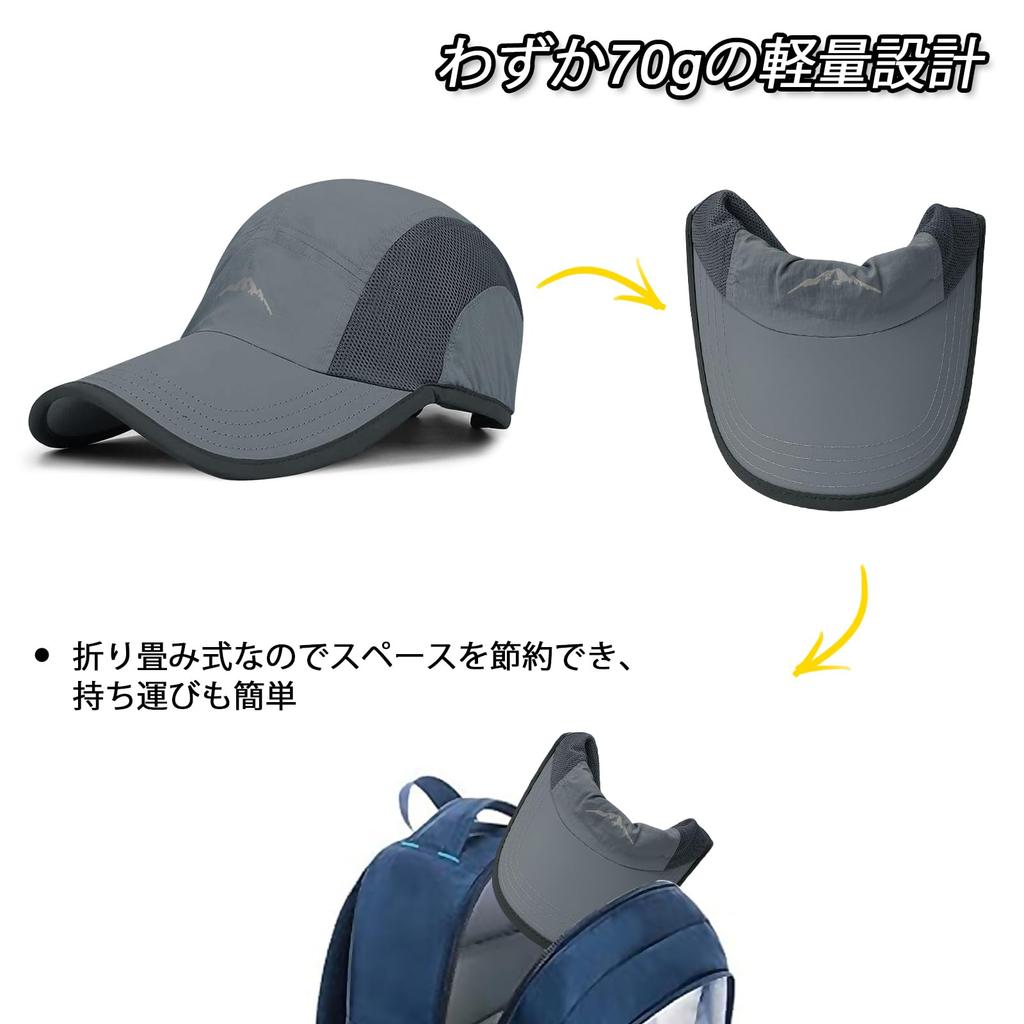 Кепка Quick UV для горного отдыха на природе [Cooltto] Мужская, Легкая, Дышащая, Быстросохнущая, Защита, Регулируемая, Альпинизм, Рыбалка, Гольф, Вождение,