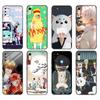 Черный чехол из ТПУ для Huawei Honor 8a Prime 8s Prime 9 Lite Honor 9A 9C 9X Premium 9x Pro 9S, защитный чехол GINTAMA amine