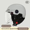 3C Certified Autumn/Winter Electric Motorcycle Helmet - Unisex Cold Protection and Warmth