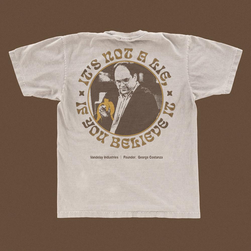 Футболка Vandelay Industries Seinfeld Джордж Костанза Ретро Классический ТВ Унисекс Футболка