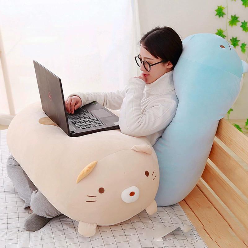 Sumikkogurashi Animal Stuffed Toy With Pp Cotton Filling For Gift And Lounge Use