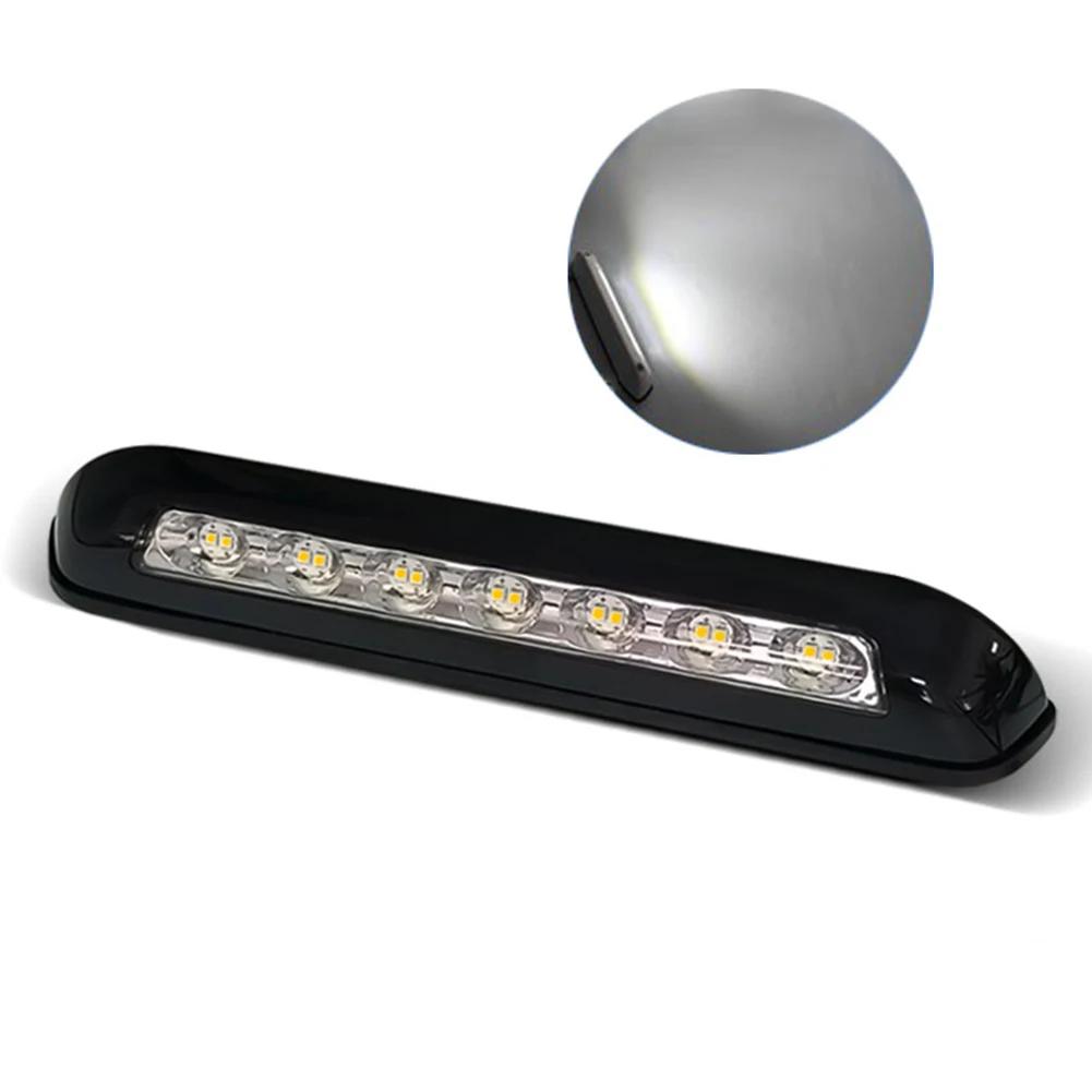 12V RV LED Awning Porch Light Waterproof Motorhome Caravan Van Camper Trailer Wall Lamps Light 6000K 8W White/warm White Led