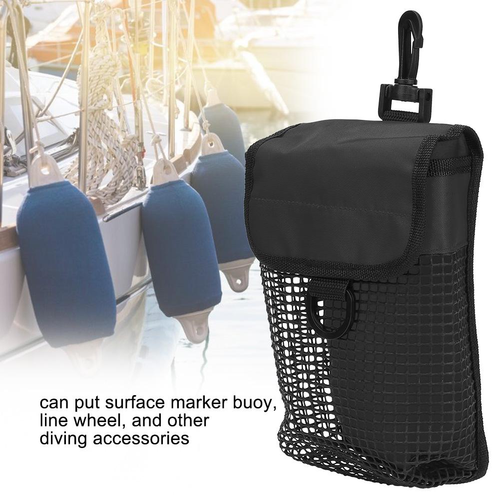 Уличная Портативная Легкая Сетчатая Сумка-Упаковка для Снаряжения для Дайвинга с Пряжкой