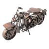 Metal Motorcycle Ornaments Retro Decorative Exquisite Workmanship Iron Ornaments for Living Room Bedroom