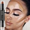 2-in-1 Two-Head Toner Stick Naturally Brightening Complexion Face Highlighter Concealer Daily Waterproof Lasting Set Makeup Women's Fashion Makeup