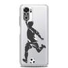 Футболист Soccer Art Новый квадратный прозрачный чехол для телефона для Xiaomi Redmi Note 12 11 9S 9 8 10 Pro + 7 8T 9C 9A 8A K40 игровой чехол