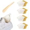 4 Pairs Heel Grips for Women's Shoes Heel Pads for Too Big Shoes Gel Heel Protectors Prevent Slipping Blisters Comfort Inserts with Shoe Horn