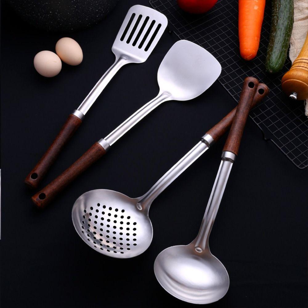Антиожоговое кухонное оборудование 304 Нержавеющая сталь Наборы кухонных принадлежностей Дуршлаги