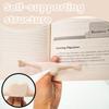 Reusable Plastic Page Holder Reading Assistant Finger Ring Page Clip  Readers Gifts