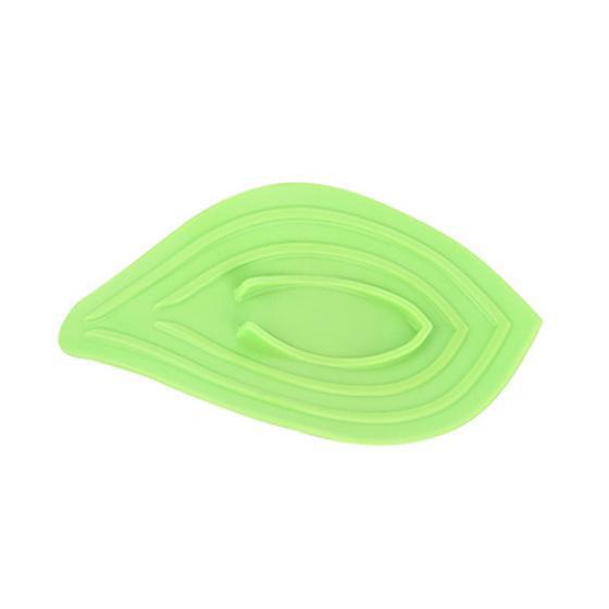 Нескользящий держатель для мыльницы в форме листа, простая губка для слива мыльницы, хранение ADM