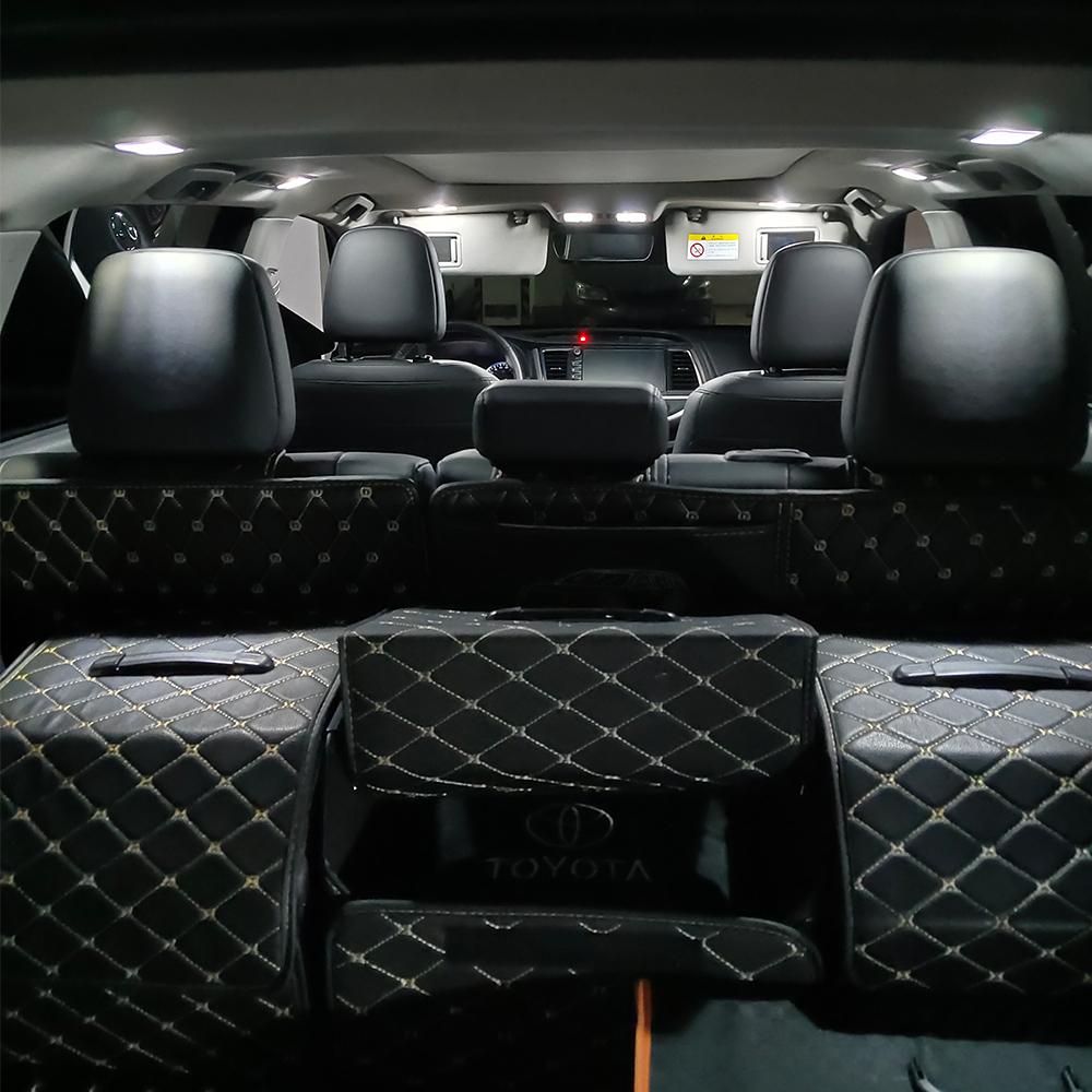 For Toyota Previa Estima ACR30 ACR50 2000-2019 9PCS 12V Car LED Bulb Interior Reading Lamp Door Light Trunks Light Accessories