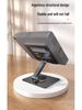 Вращающаяся на 360° металлическая подставка для планшета и телефона, складной настольный держатель для iPad