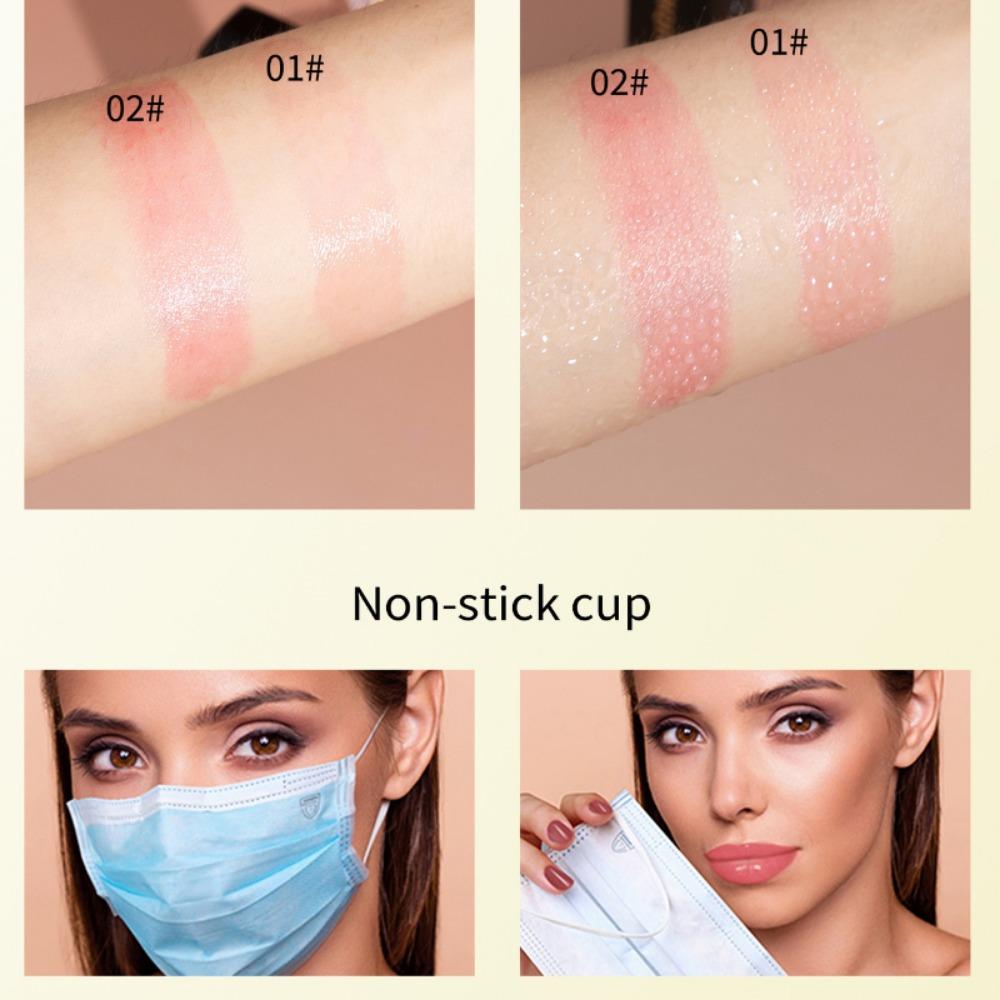 YANQINA Температура, Каротиновая помада для обесцвечивания губной помады Красная женская увлажняющая, увлажняющая и увлажняющая