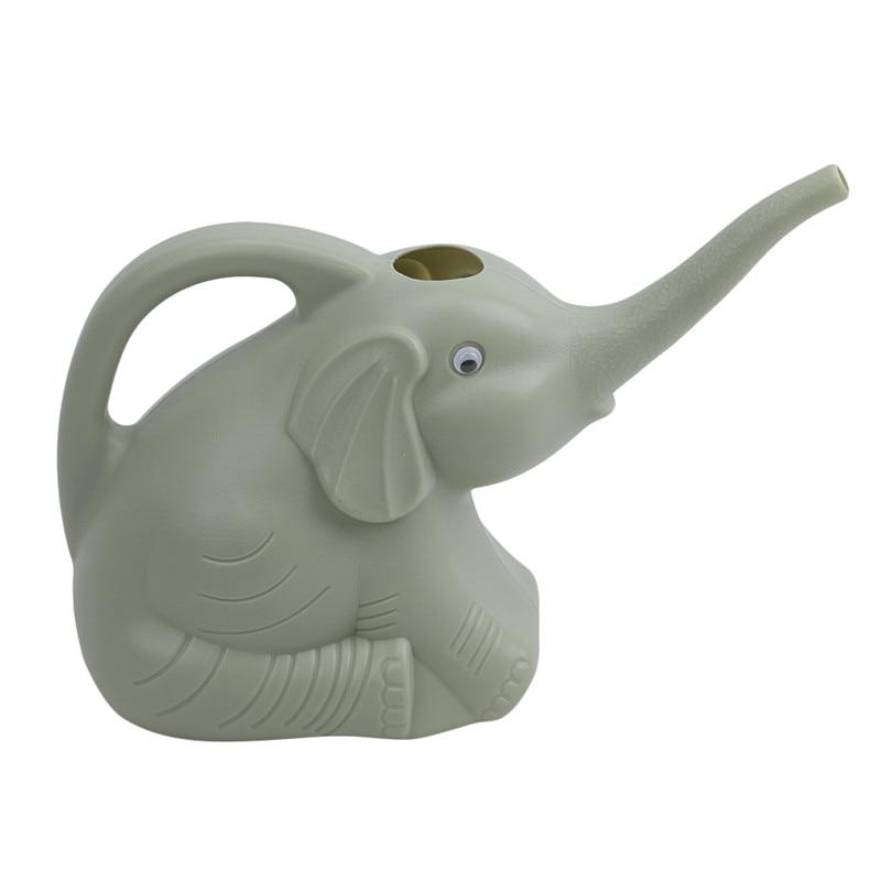 Уличная форма слона лейка горшок пластиковые садовые горшечные растения портативный 1 шт.