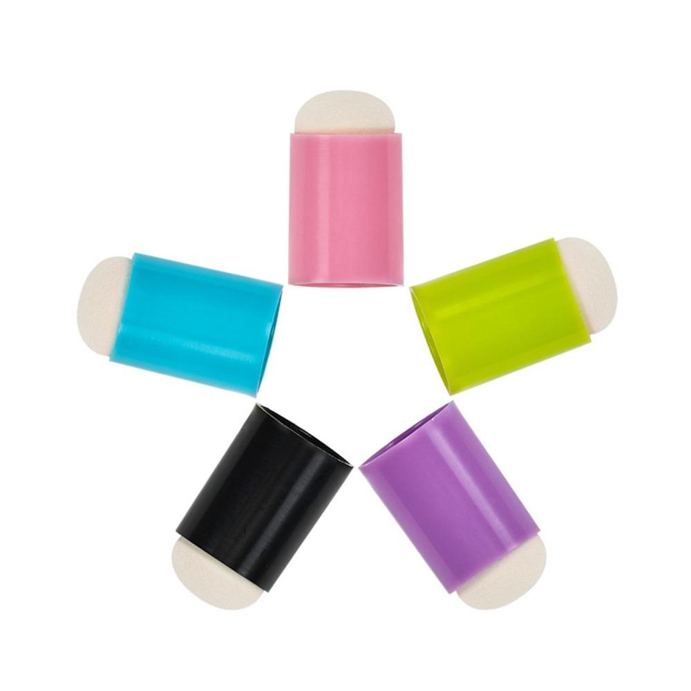 DIY Craft Drawing Tools DIY Sponge Finger Painting Kit Card Making Finger Ink Pad Kids