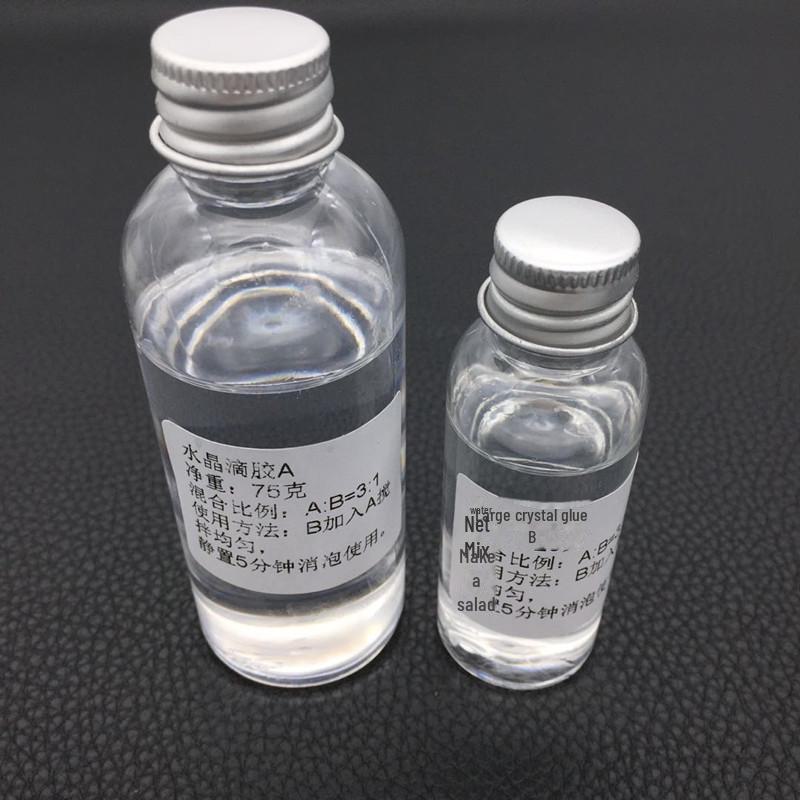 «Набор для самостоятельного изготовления кристаллической смолы»: Клей AB, формы и инструменты для ручного творчества.