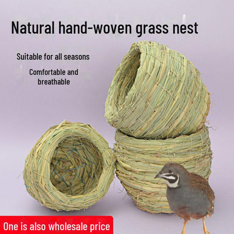 Гнездо курицы Рудин: Соломенный инкубатор и ящик для хранения яиц для ухода за домашними курами и теплого ландшафта.