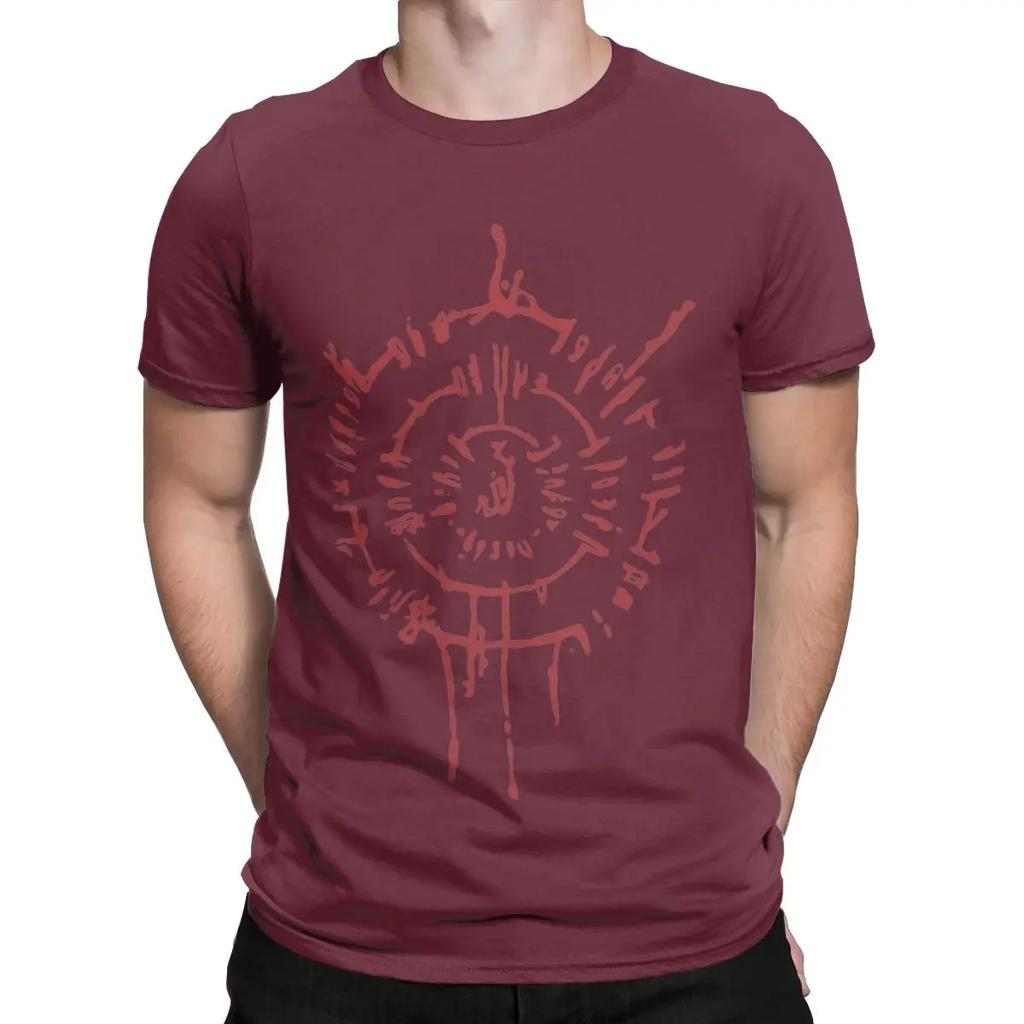 Astarion Adventures BG3 Men T Shirt Baldurs Gate Humorous Tee Shirt Short Sleeve Round Neck T-Shirt 100% Cotton Printed Clothing