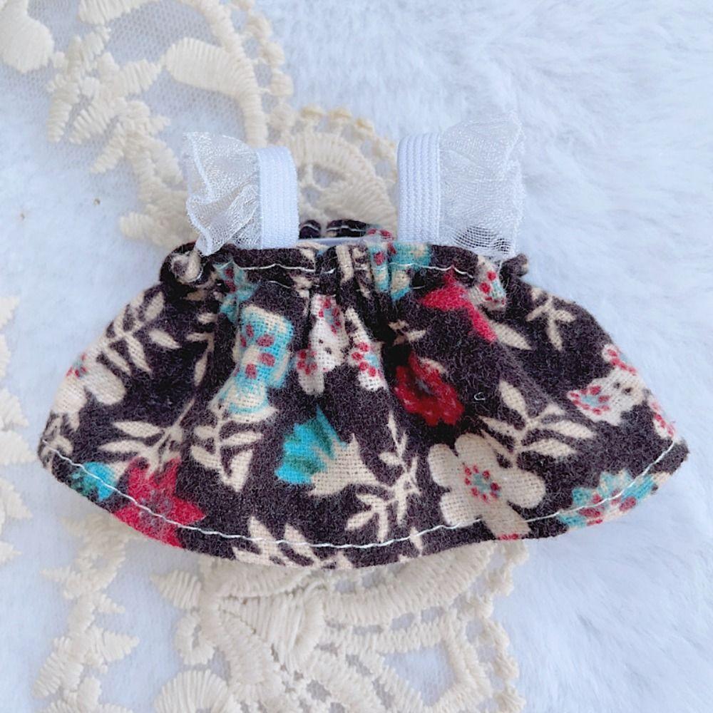 Украшение для одежды Кукла Милая одежда Милые модные платья Юбка Для 10 см хлопковой куклы