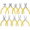 Multi-Function Jewelry Pliers: Fine Round Nose, Diagonal Cutting, Pointed Nose for DIY Crafts
