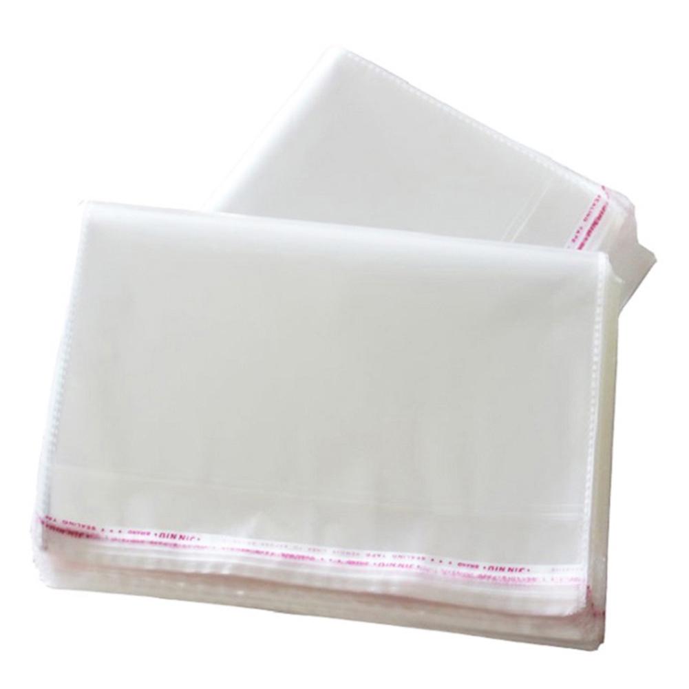 Self-adhesive Bag 100Pcs Transparent Self-Adhesive Sealable Plastic Bags For And Gifts