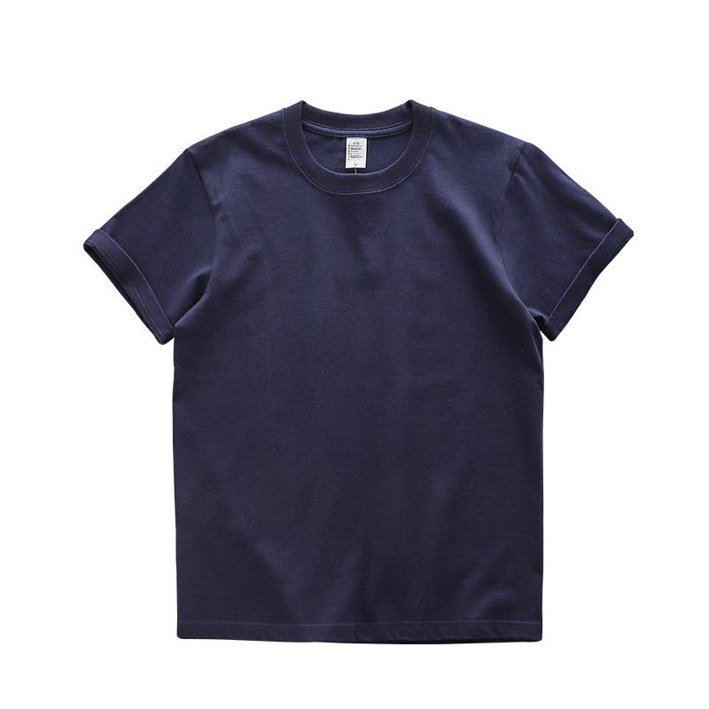 Хлопковый однотонный топ Dukeen Oversize Heavy T-Shirt для мужчин Летняя футболка с коротким рукавом Повседневные футболки One Piece