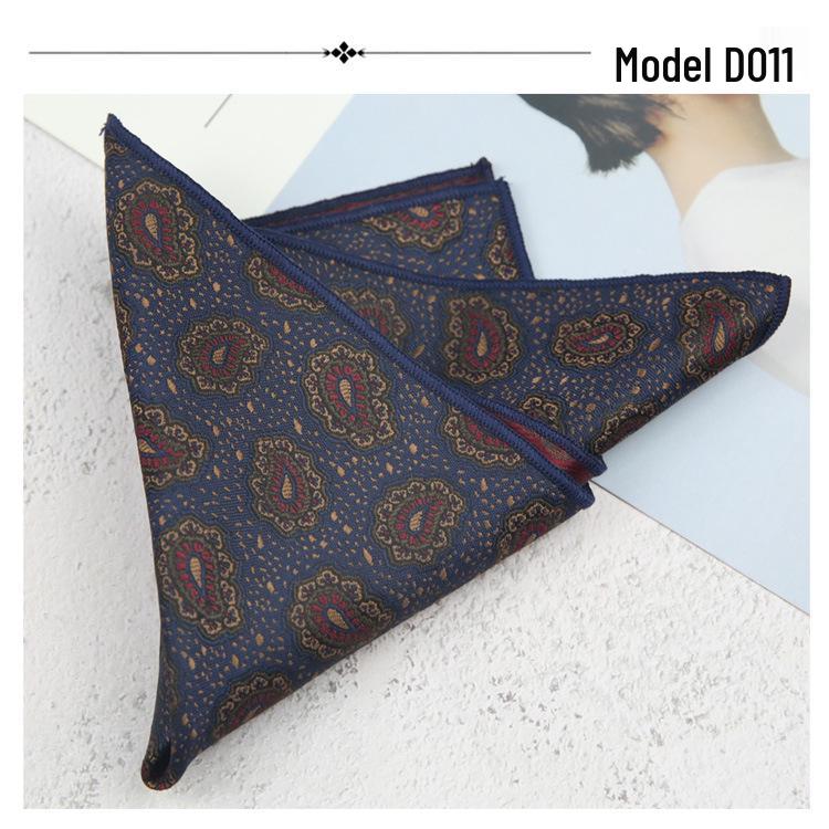 Ретро Корейский Стиль Многоцветный Костюмный Платок - Аксессуары Джентльмена