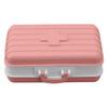Mini Medicine Box 6 Compartments Luggage Design Tight Sealing Plastic Medicine Container for Pocket