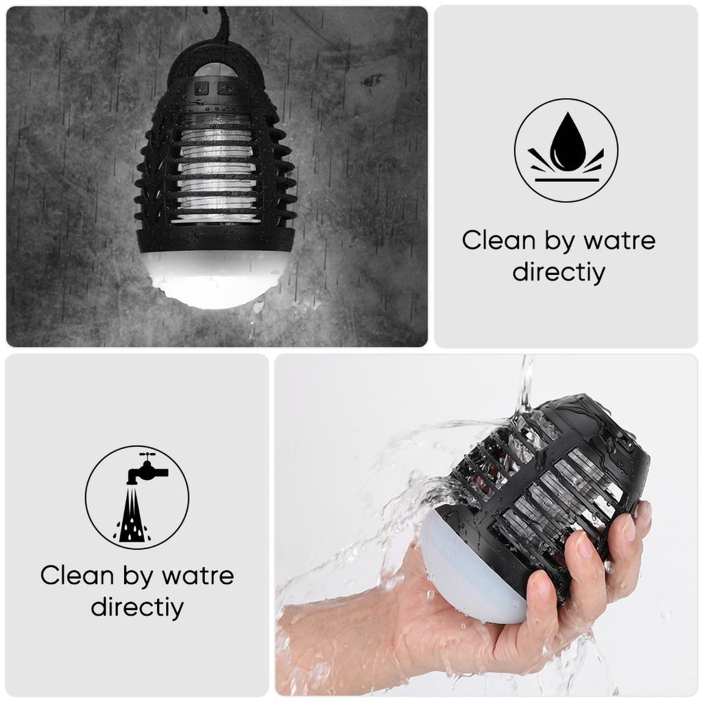 Два в одном светодиодный фиолетовый свет мощный противомоскитный светильник без загрязнения без повреждения дикая уличная мебель