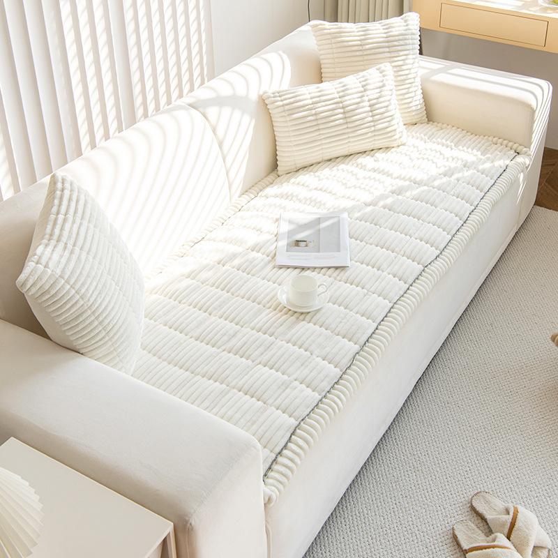 Подушка для дивана с паровым хлебом, утолщенная осенне-зимняя новая зимняя противоскользящая подушка из цельного дерева, кожаный чехол для дивана