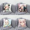 Чехол на подушку S-Super S-Sonico для 45x45см 55x55см 30x30см Квадратный Автомобильный Чехол для Подушки Декор Дома Спальни Подарок