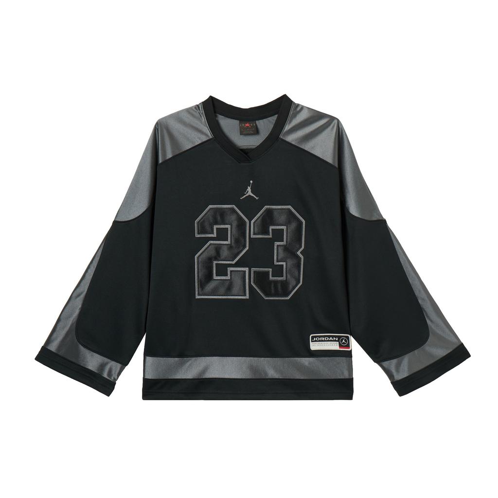 Jordan Мужская баскетбольная удобная простая футболка с длинным рукавом Мужские топы HV0110010