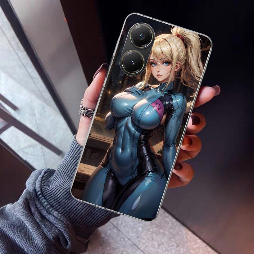 Game M-Metroids Phone Case For Xiaomi Poco X7 X6 X5 Pro F7 Ultra Redmi 15C 15 13 13C 12 12C 10 10A 10C 9 9A 9C 9T Shell Poco X7