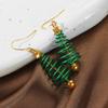 2022 New Christmas Tree Earrings Fashion Elegant Pendant Earrings Christmas Girl Cute Jewelry Earrings