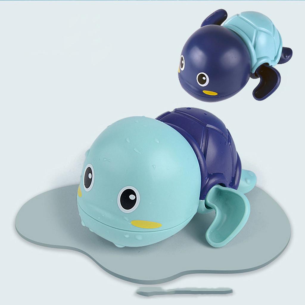 (H0915)Новая игрушка для купания младенца, бассейн, милая заводная черепаха, игрушки для купания животных
