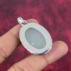 Украшения ручной работы из драгоценных камней Aqua Chalcedony, кулон из стерлингового серебра 925 пробы, уникальный дизайн, для женщин