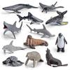 12PC Mini Ocean Animal Figure Multipurpose Toy Set Decorations Early Education X3UC