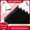 Накладные ресницы Velvet Soft Comic Single & Multi Root Natural