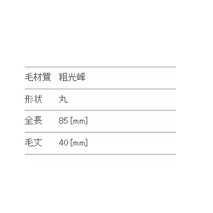 Кисть для умывания лица Chikuhodo Kumano FA-5 (черный)