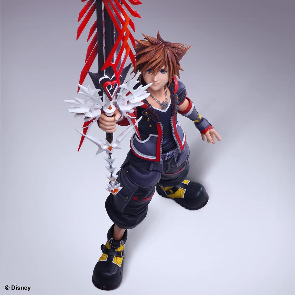 KINGDOM HEARTS III Play Arts Kai Sora версия DX окрашенная подвижная фигурка из ПВХ вер.2