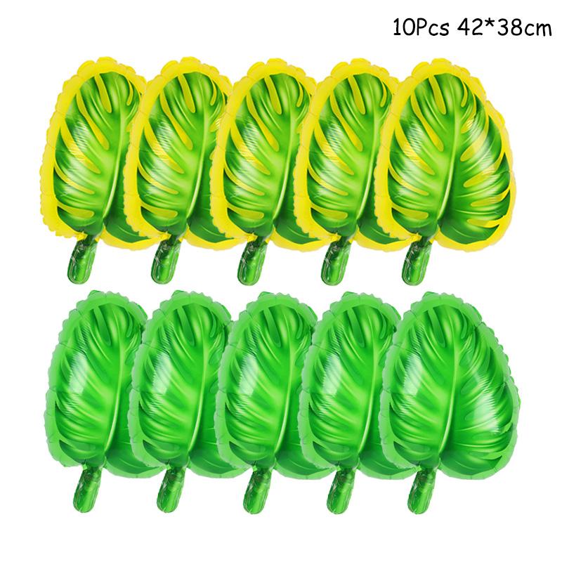 Украшения для гавайской вечеринки, гавайские пальмовые листья, баннер, гирлянда, луау, алоха, фламинго, летняя тропическая вечеринка, день рождения, свадьба, декор