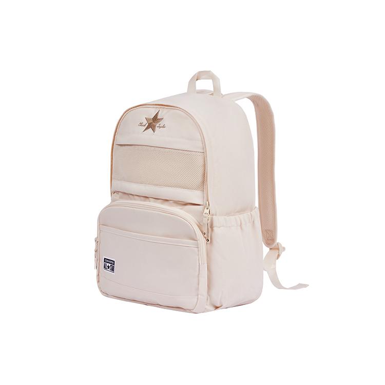 New Converse Polyester Backpack Regular Unisex Cream CV2433001PS-001