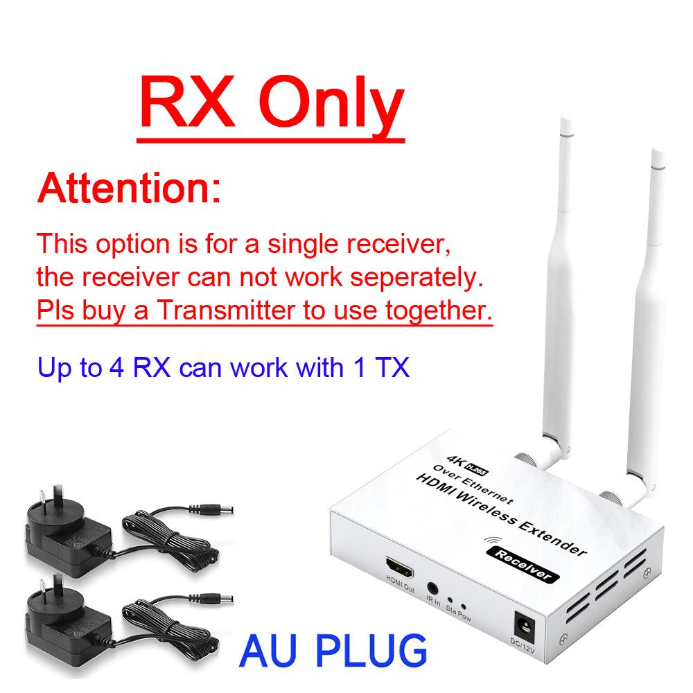 4K Wireless HDMI Extender and Receiver 150M for Screen Projection