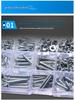 Набор винтов с крестообразным шлицем и гаек с шайбами, M3 M4 M5