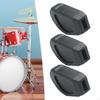 3 Pieces Drum Stand Feet Leg Cap Essential Pad DIY High Performance Replacement Percussion