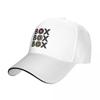 Box Box Box Инфографика F1 Tire Compound Design Кепка Бейсболка Роскошная мужская шляпа шляпа для унисекс Женская