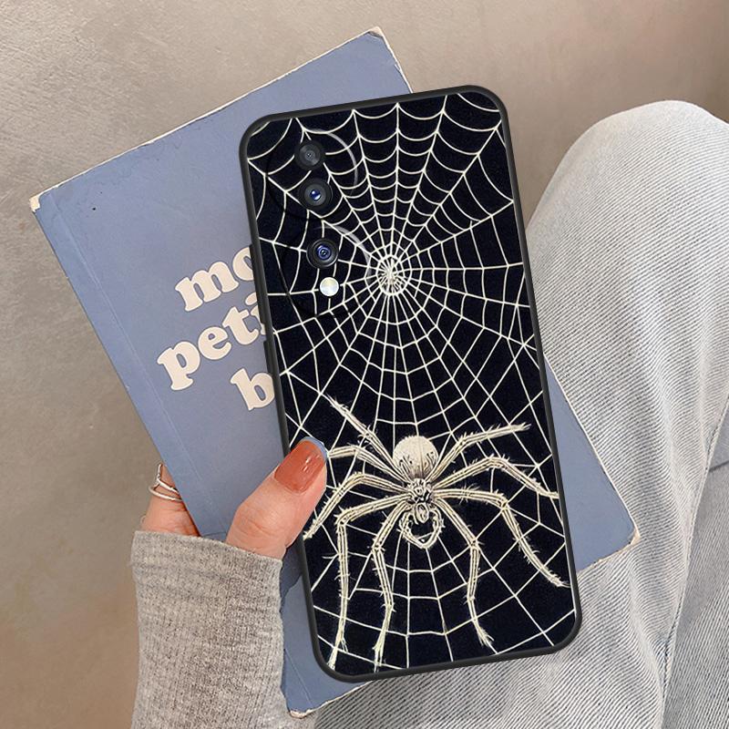 Чехол-маска с паутиной для Huawei Honor X8 X9a 50 70 Magic5 P40 P30 P20 Lite P50 Pro Nova 5T P Smart Z Cover