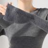Women's Round Neck Bottoming Tops for Autumn and Winter