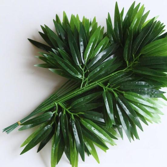 12 шт., искусственный бамбук, очаровательное, против падения, стильное, полезное, вечное, мягкое, искусственное растение для дома