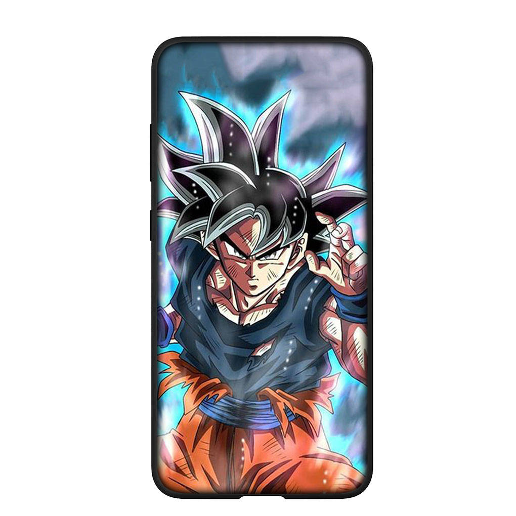 Чехол для телефона Samsung Galaxy S23 S24 iPhone 16 15 14 Xiaomi Redmi Note 13 12 11 Plus 9 Pro Max X XR OPPO Huawei Обои Dragon Ball Goku DragonBall